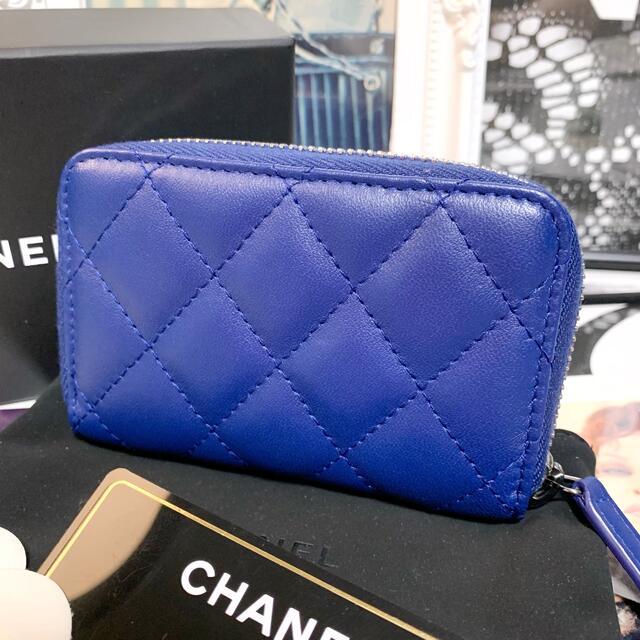 財布CHANEL シャネル 財布・コインケース - 青