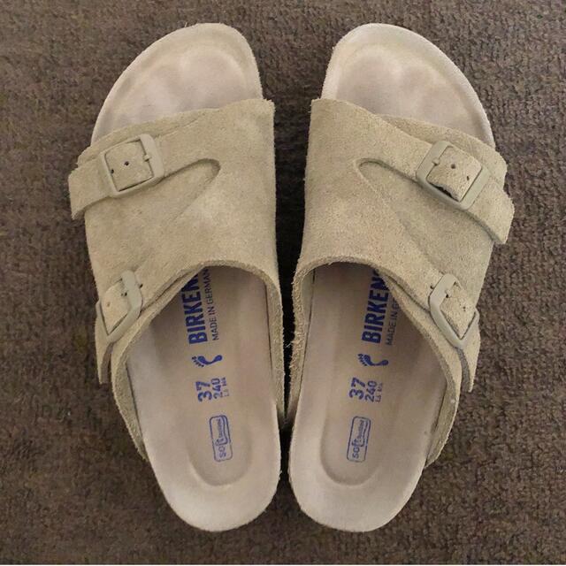 BIRKENSTOCK(ビルケンシュトック)のビルケンシュトック チューリッヒ サンダル トープ 37 レディースの靴/シューズ(サンダル)の商品写真