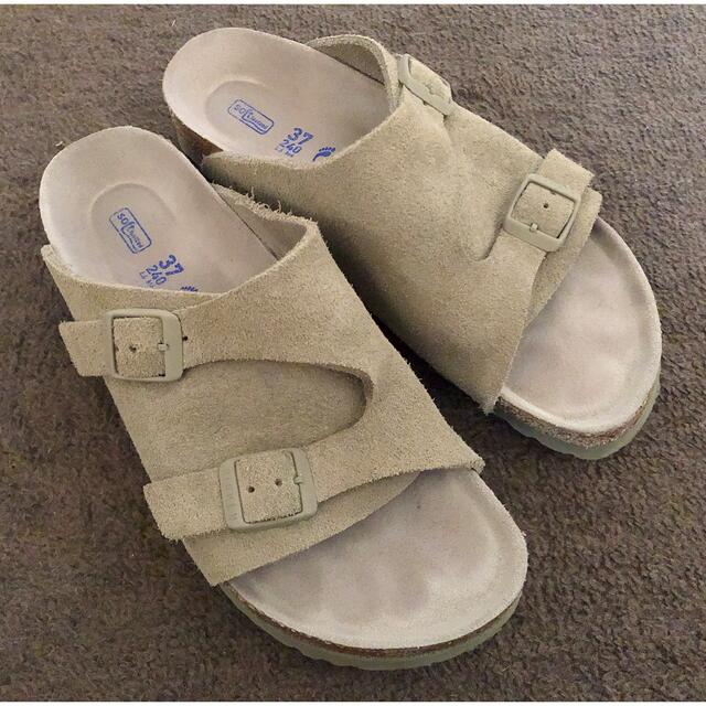 BIRKENSTOCK(ビルケンシュトック)のビルケンシュトック チューリッヒ サンダル トープ 37 レディースの靴/シューズ(サンダル)の商品写真