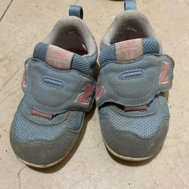 ニューバランス 14 サイズ ピンク青ベビー靴/シューズ(~14cm)