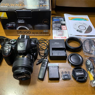 Nikon - 【付属品多数】Nikon D5300 18-55 VR2 レンズキット