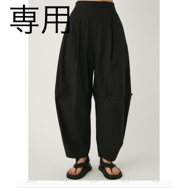 割引売り出し nagonstans Washedタイプライター 立体コクーンpants ...