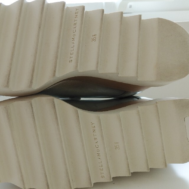 Stella McCartney(ステラマッカートニー)のrii様専用　ステラマッカートニー　厚底　エリス　シルバー×黒 レディースの靴/シューズ(スニーカー)の商品写真