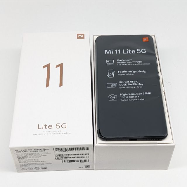 美品  SIMフリー Xiaomi Mi 11 Lite 5G