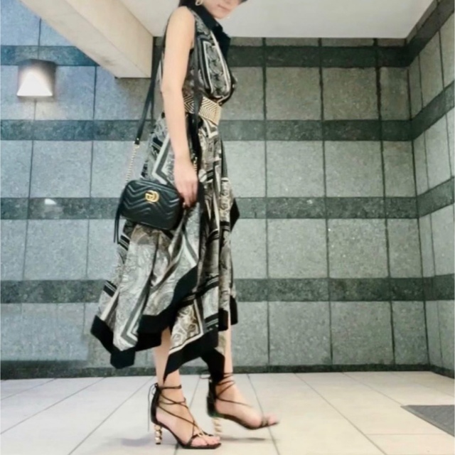 Ameri Vintage SCARF LIKE SHIRT DRESS | www.ibnuumar.sch.id