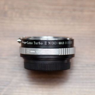 【格安】Lens turbo ii / NikonFマウント→m4/3(レンズ(単焦点))