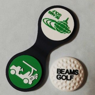 ビームス(BEAMS)の【るーしー様専用】【BEAMS GOLF】クリップボールマーカー　ブラック未使用(その他)