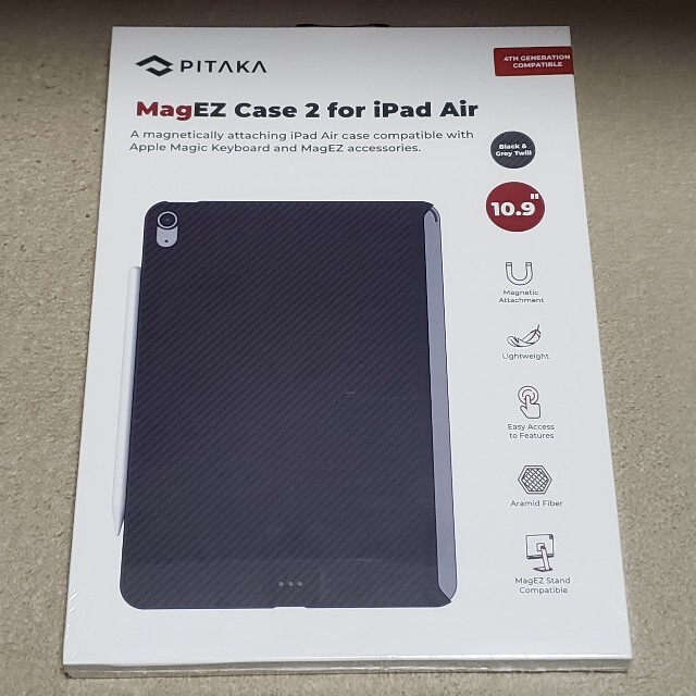 PITAKA MagEZ case 2 iPad Air 4用iPadケース