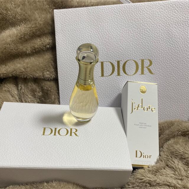 Christian Dior(クリスチャンディオール)のディオール　ジャドール　ヘアミスト　40ml コスメ/美容のヘアケア/スタイリング(ヘアウォーター/ヘアミスト)の商品写真