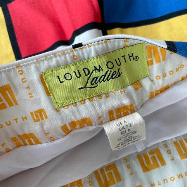 Loudmouth(ラウドマウス)の【LOUDMOUTH】ゴルフ ウェア インナー付 スカート スポーツ/アウトドアのゴルフ(ウエア)の商品写真