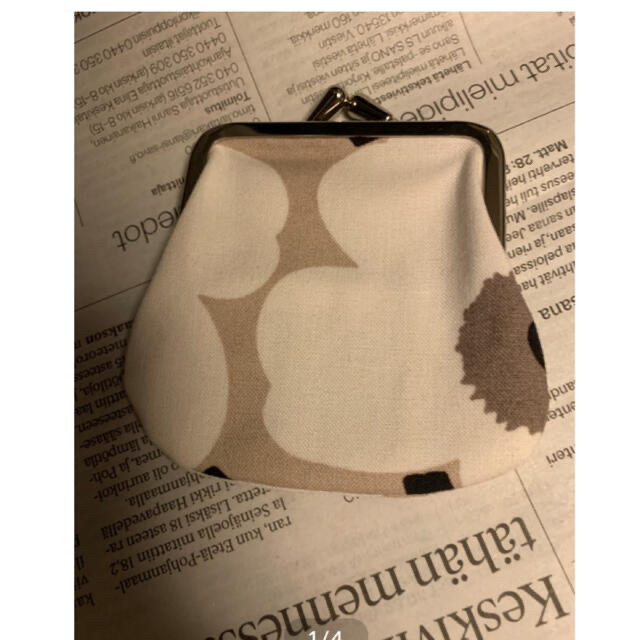 marimekko(マリメッコ)のマリメッコ　がまぐち　ポーチ レディースのファッション小物(コインケース)の商品写真