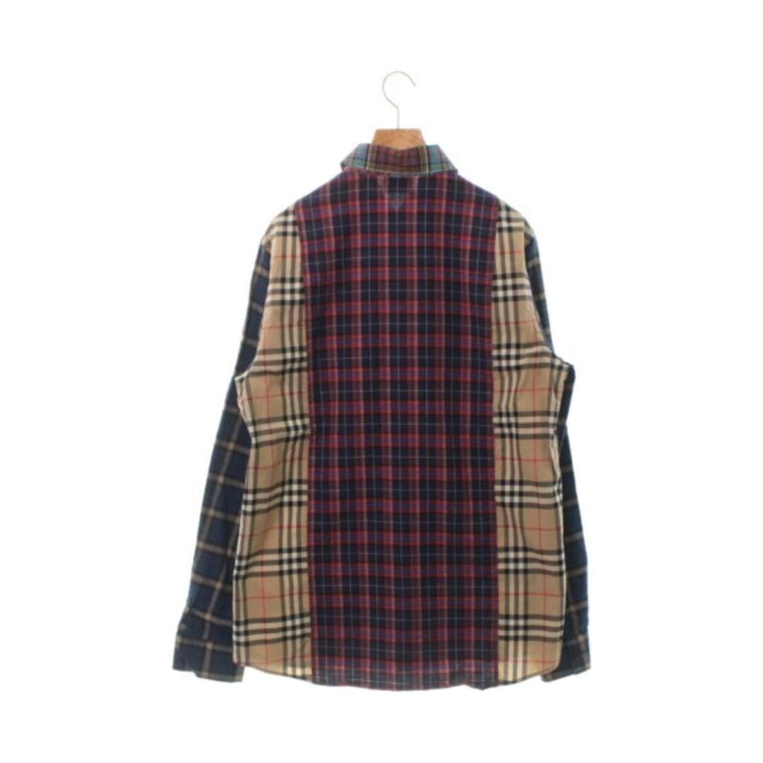 BURBERRY(バーバリー)のBURBERRY バーバリー カジュアルシャツ XS 青x赤x茶等(チェック) 【古着】【中古】 メンズのトップス(シャツ)の商品写真