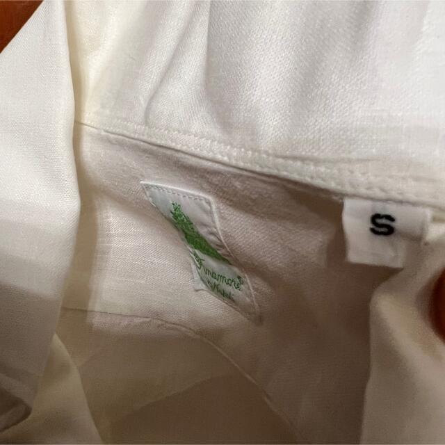 FINAMORE(フィナモレ)の【新品未使用品】フィナモレリネンシャツ　ホワイトS メンズのトップス(シャツ)の商品写真