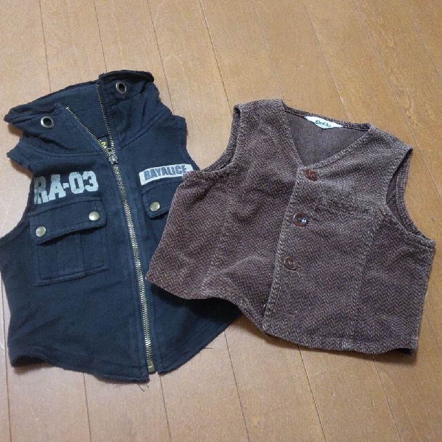 COMME CA ISM(コムサイズム)のベビーベスト　80-120 キッズ/ベビー/マタニティのキッズ服男の子用(90cm~)(ドレス/フォーマル)の商品写真