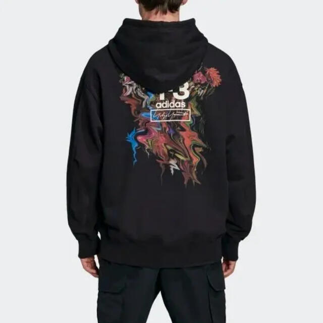 Y-3 M TOKETA HOODIE パーカー黒M花柄 19AW | www.innoveering.net