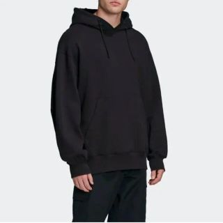 ワイスリー(Y-3)のY-3 M TOKETA HOODIE パーカー黒M花柄　19AW(パーカー)