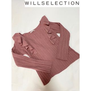 ウィルセレクション(WILLSELECTION)の【24時間以内に発送】ウィルセレクション トップス 【美品】(カットソー(長袖/七分))