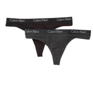 カルバンクライン(Calvin Klein)の【新品未使用】 CK パンツ Tバック  カルバンクライン 2枚組(ショーツ)