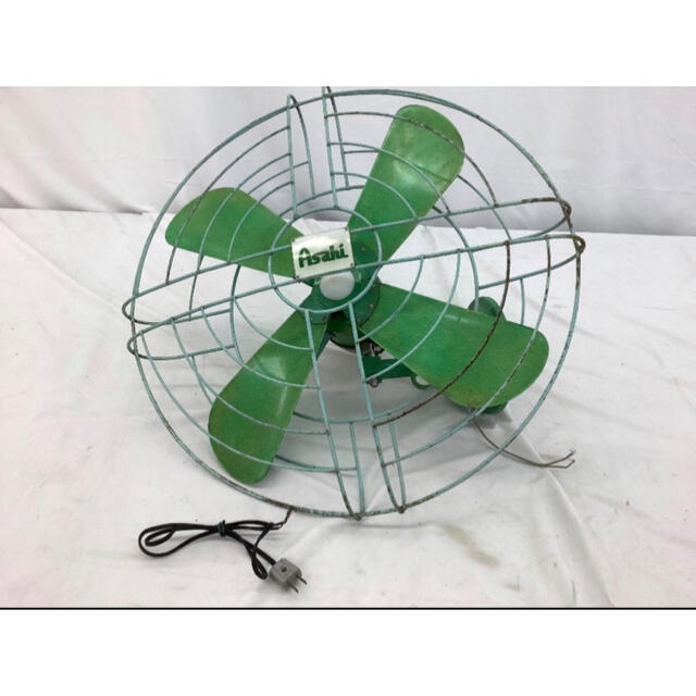 アンティーク風　扇風機　antique fan 動作確認済　幅21.5×高27