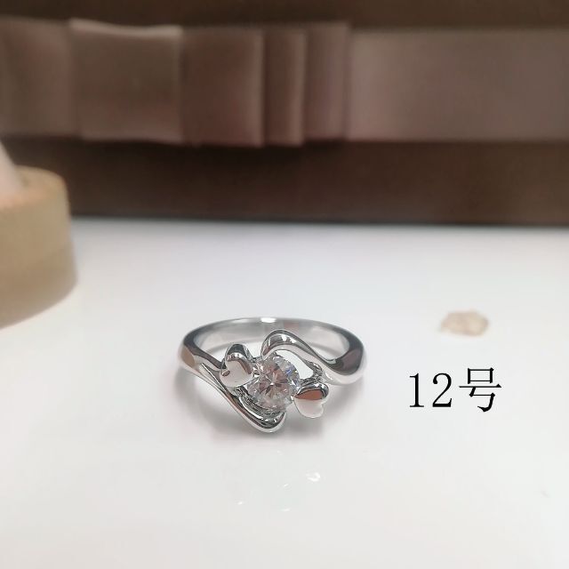 tt12022閉店セールリング12号リングczダイヤモンドリング レディースのアクセサリー(リング(指輪))の商品写真