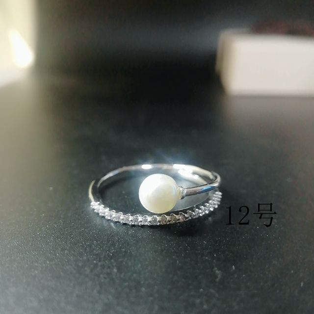 tt12023閉店セールリング12号リング細身czダイヤモンドリング レディースのアクセサリー(リング(指輪))の商品写真