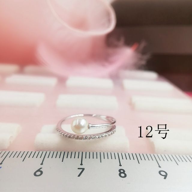 tt12023閉店セールリング12号リング細身czダイヤモンドリング レディースのアクセサリー(リング(指輪))の商品写真