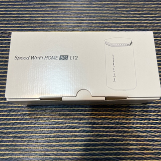 エヌイーシー(NEC)のSpeed Wi-Fi HOME 5G L12 ホームルーター(その他)