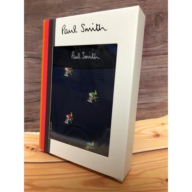 Paul Smith(ポールスミス)の新品 ポールスミス ボクサーパンツ LL 2枚セット 下着 ネイビー　うさぎ メンズのアンダーウェア(ボクサーパンツ)の商品写真