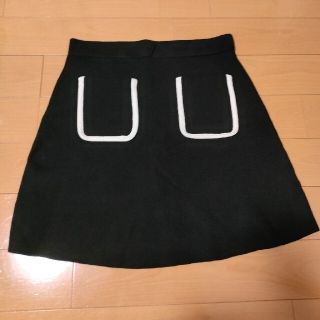 ザラ(ZARA)の【新品】ZARA　ニットミニスカート(ミニスカート)