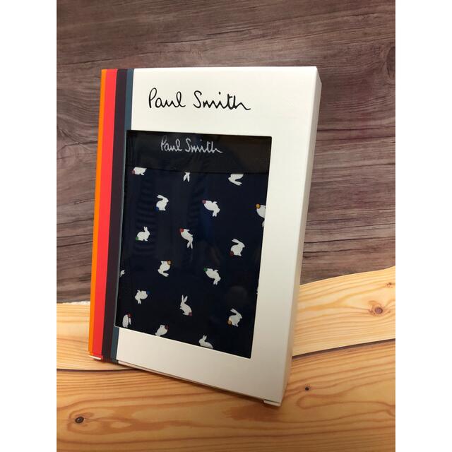 Paul Smith(ポールスミス)の新品 ポールスミス ボクサーパンツ LLアンダーウェア 下着 ネイビー　うさぎ メンズのアンダーウェア(ボクサーパンツ)の商品写真