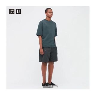 ユニクロ(UNIQLO)のUNIQLO エアリズムコットンオーバーサイズTシャツ（５分袖）(Tシャツ/カットソー(半袖/袖なし))