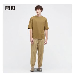 ユニクロ(UNIQLO)のUNIQLO エアリズムコットンオーバーサイズTシャツ（5分袖）(Tシャツ/カットソー(半袖/袖なし))