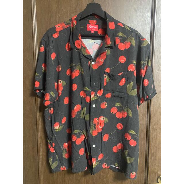 SUPREME 19SS Cherry Rayon S/S Shirt