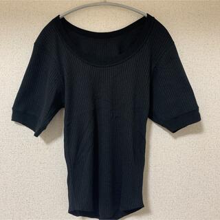 シンゾーン(Shinzone)のMEYAME オブロングネックリブプルオーバー(Tシャツ(半袖/袖なし))