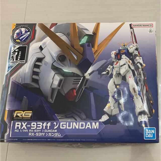 RG RX-93ffνガンダム　おまけステッカー付き