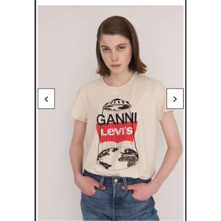 リーバイス(Levi's)のガンニー　リバイス　Levi's x GANNI Tシャツ　新品(Tシャツ(半袖/袖なし))