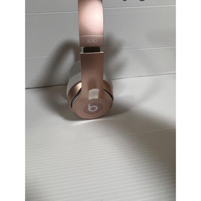 Beats by Dr Dre(ビーツバイドクタードレ)のBeats by SOLO2  ゴールド スマホ/家電/カメラのオーディオ機器(ヘッドフォン/イヤフォン)の商品写真