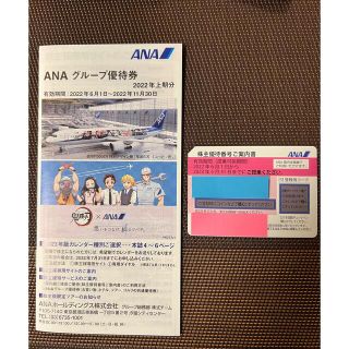 ANA 株主優待券 全日空 1枚 冊子付き(その他)