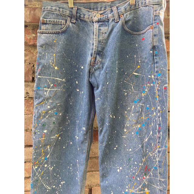 カテゴリ Levi's デニム ペイントデニム ペイントジーンズの通販 by ...