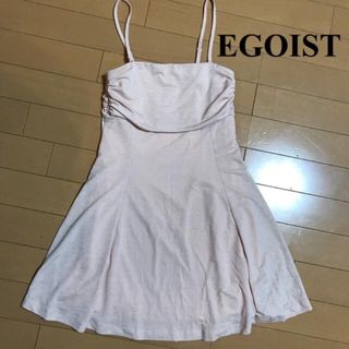 エゴイスト(EGOIST)のエゴイスト EGOIST ミニワンピース キャミワンピース キャバドレス(ミニワンピース)