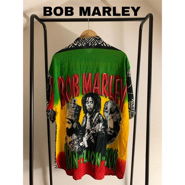 BOB MARLEY ボブマーリン　バンドシャツ　アートシャツ　半袖シャツメンズ