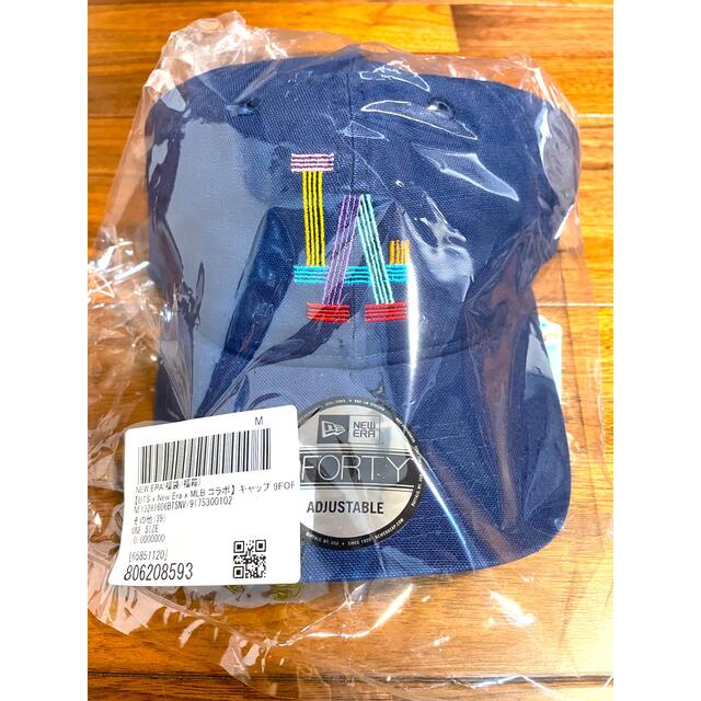 NEW ERA(ニューエラー)の9FORTY BTS MLB Dynamiteドジャース オーシャンサイドブルー メンズの帽子(キャップ)の商品写真