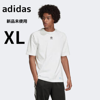 アディダス(adidas)の新品　アディダスオリジナルス　adidas トレフォイル　Tシャツ　ホワイトXL(Tシャツ/カットソー(半袖/袖なし))