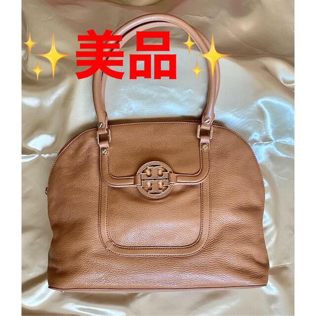 ファッション Tory トリーバーチ バッグ キャメル トートバッグ