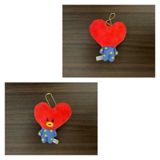 ビーティーイシビル(BT21)のBTS BT21 ふわふわマスコット　TATA(キャラクターグッズ)