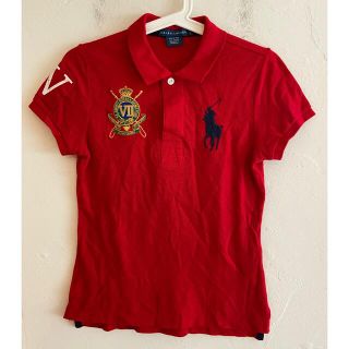 ラルフローレン(Ralph Lauren)のRALPH LAUREN ラルフローレン ポロシャツ ビッグポニー レッド S(ポロシャツ)