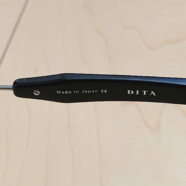 DITA(ディータ)の美品 DITA CLASSE ウェリントンサングラス グラデーション ブラック メンズのファッション小物(サングラス/メガネ)の商品写真