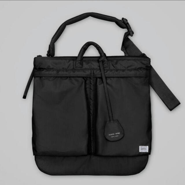 PORTER HYKE HELMET BAG SMALL Black