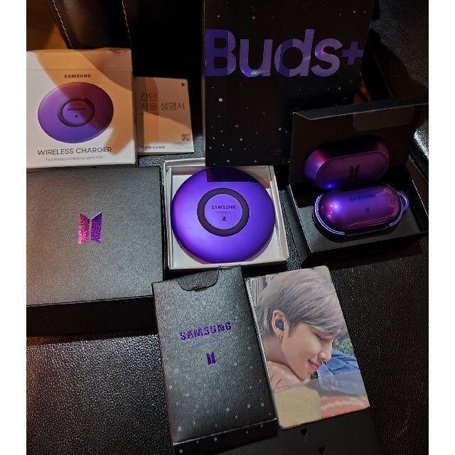 Galaxy Buds BTS エディション Bluetooth イヤホン、他