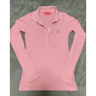 ジューシークチュール(Juicy Couture)のJUICY COUTURE 長袖ポロシャツ(ポロシャツ)